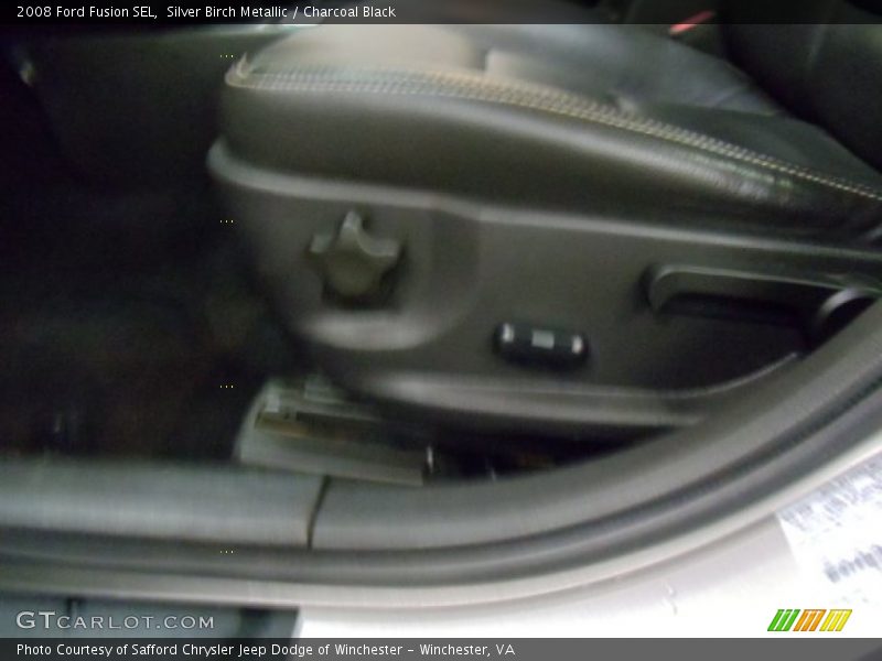 Silver Birch Metallic / Charcoal Black 2008 Ford Fusion SEL