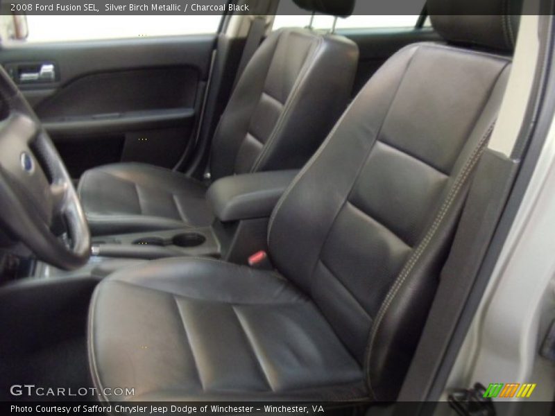 Silver Birch Metallic / Charcoal Black 2008 Ford Fusion SEL