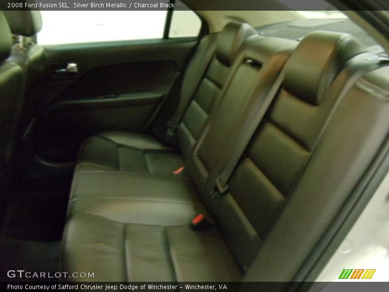 Silver Birch Metallic / Charcoal Black 2008 Ford Fusion SEL