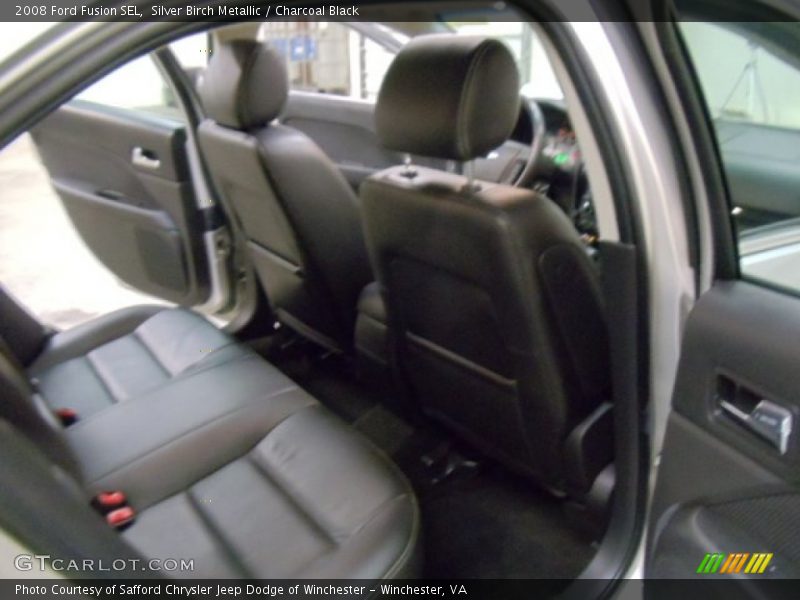 Silver Birch Metallic / Charcoal Black 2008 Ford Fusion SEL