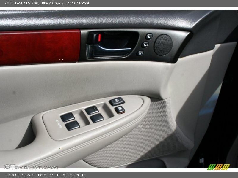 Black Onyx / Light Charcoal 2003 Lexus ES 300