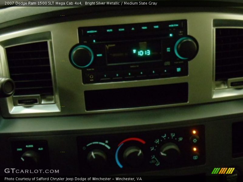 Bright Silver Metallic / Medium Slate Gray 2007 Dodge Ram 1500 SLT Mega Cab 4x4