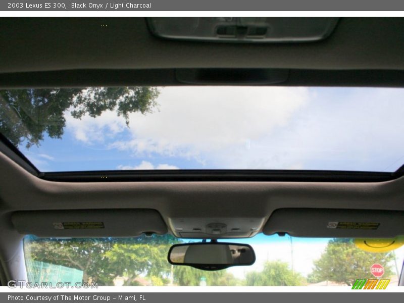 Black Onyx / Light Charcoal 2003 Lexus ES 300