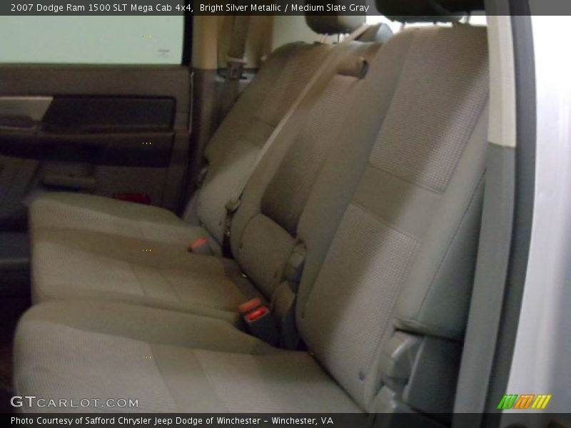 Bright Silver Metallic / Medium Slate Gray 2007 Dodge Ram 1500 SLT Mega Cab 4x4