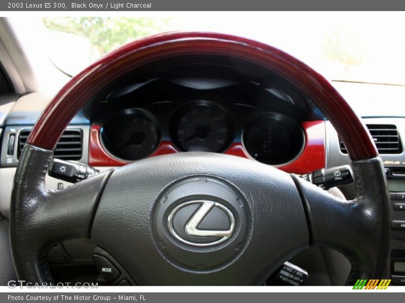 Black Onyx / Light Charcoal 2003 Lexus ES 300