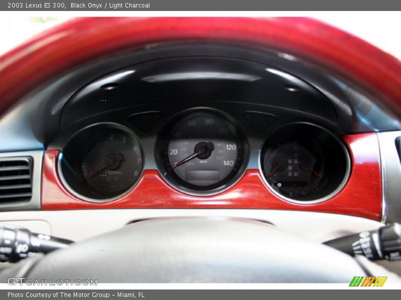Black Onyx / Light Charcoal 2003 Lexus ES 300