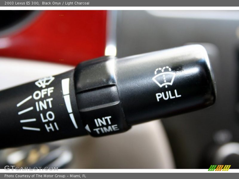Black Onyx / Light Charcoal 2003 Lexus ES 300