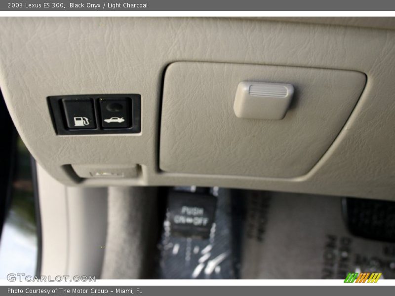 Black Onyx / Light Charcoal 2003 Lexus ES 300