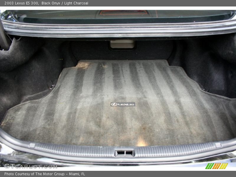 Black Onyx / Light Charcoal 2003 Lexus ES 300