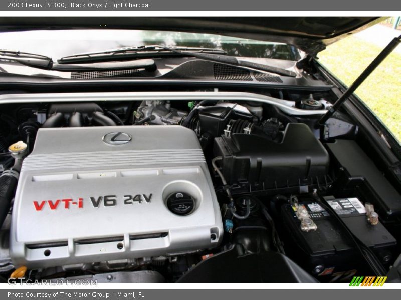 Black Onyx / Light Charcoal 2003 Lexus ES 300
