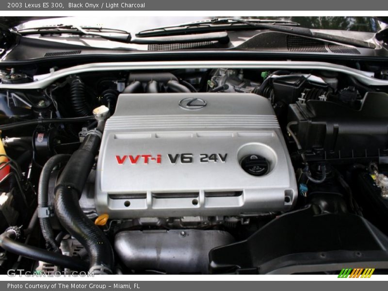 Black Onyx / Light Charcoal 2003 Lexus ES 300