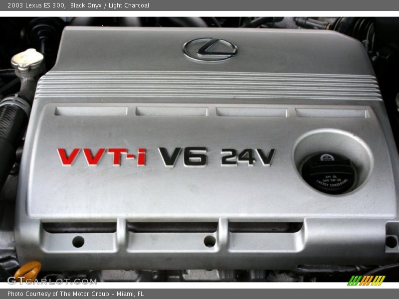 Black Onyx / Light Charcoal 2003 Lexus ES 300