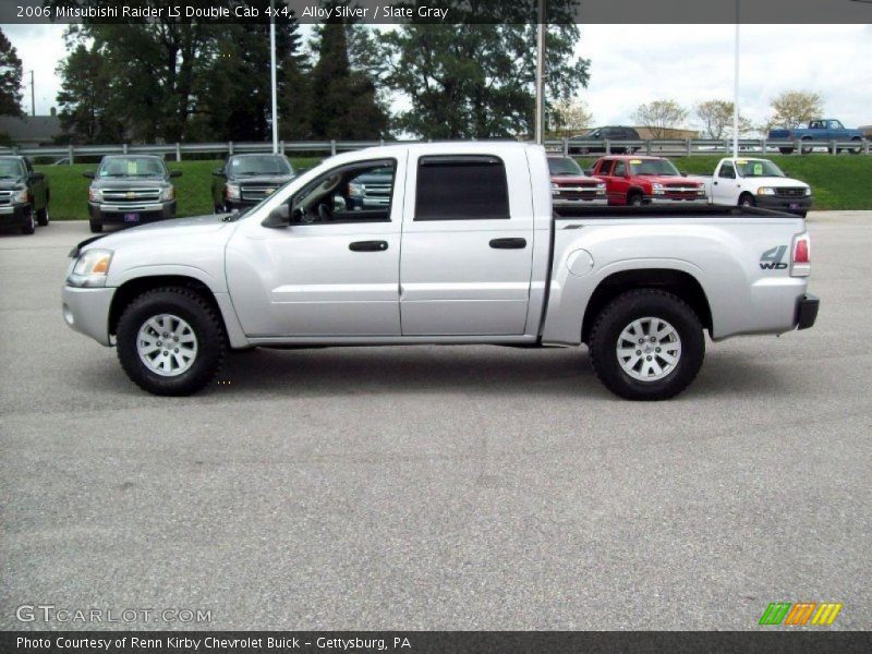 2006 Raider LS Double Cab 4x4 Alloy Silver