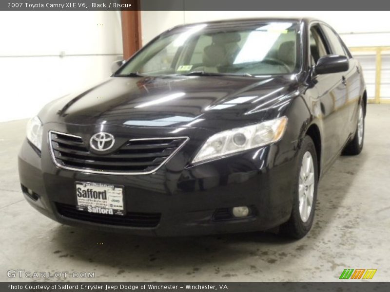 Black / Bisque 2007 Toyota Camry XLE V6
