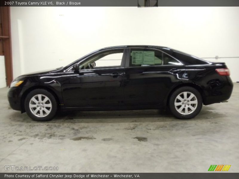 Black / Bisque 2007 Toyota Camry XLE V6