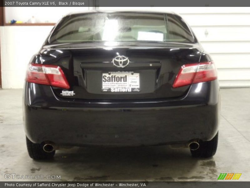 Black / Bisque 2007 Toyota Camry XLE V6