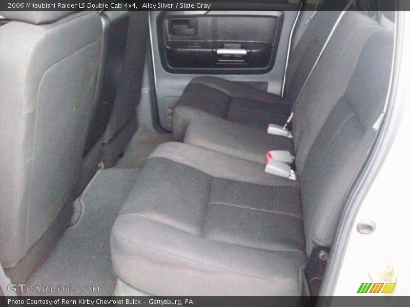 Alloy Silver / Slate Gray 2006 Mitsubishi Raider LS Double Cab 4x4
