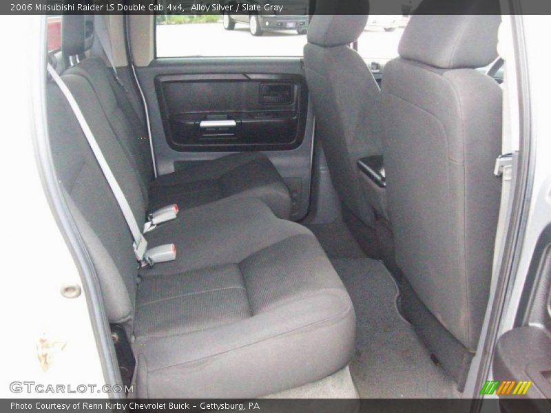 Alloy Silver / Slate Gray 2006 Mitsubishi Raider LS Double Cab 4x4