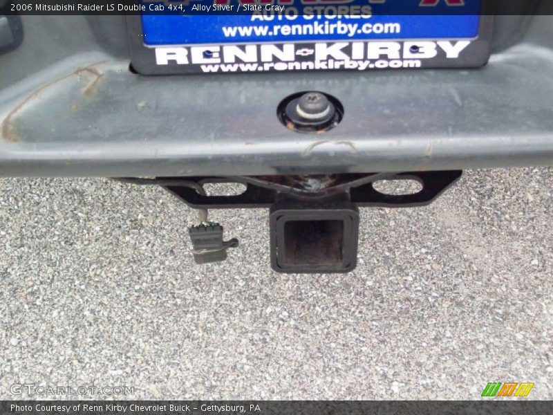 Alloy Silver / Slate Gray 2006 Mitsubishi Raider LS Double Cab 4x4