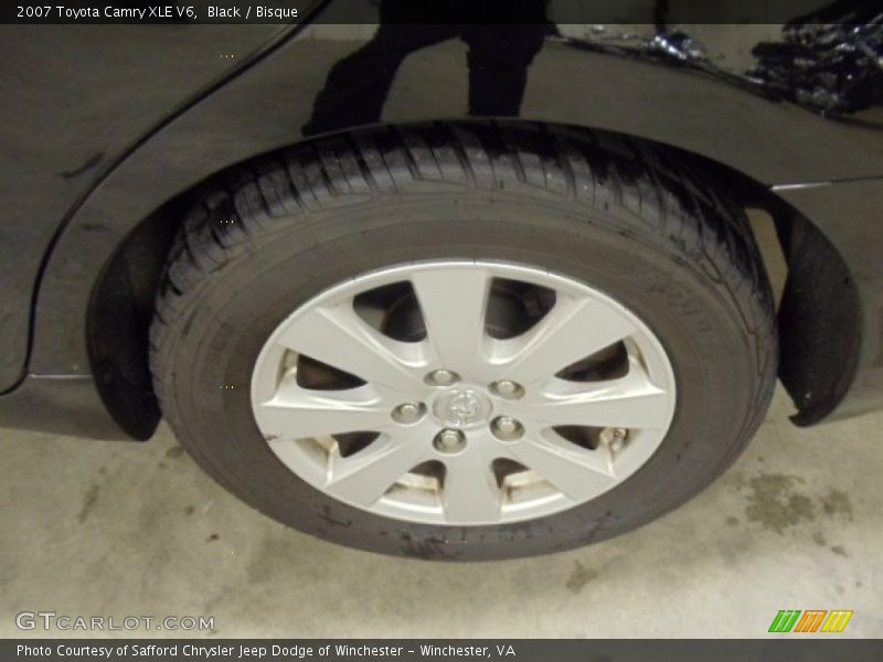 Black / Bisque 2007 Toyota Camry XLE V6