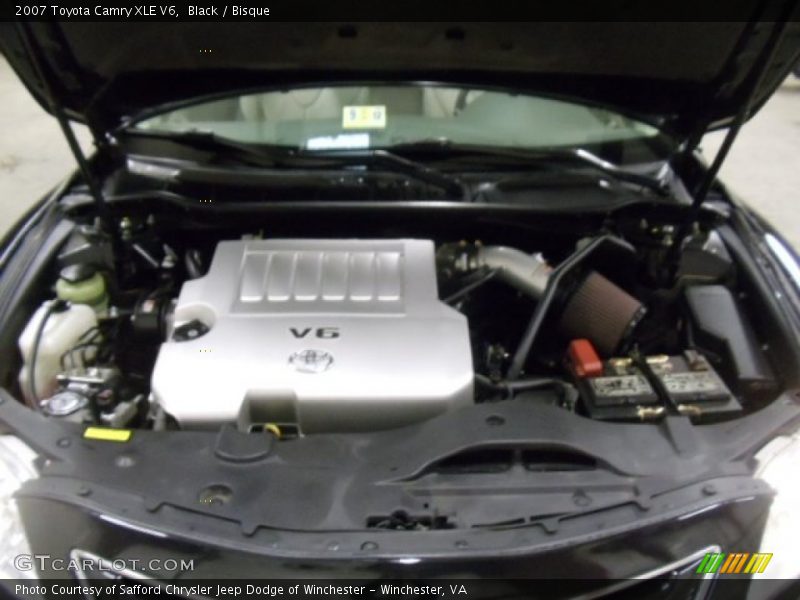 Black / Bisque 2007 Toyota Camry XLE V6