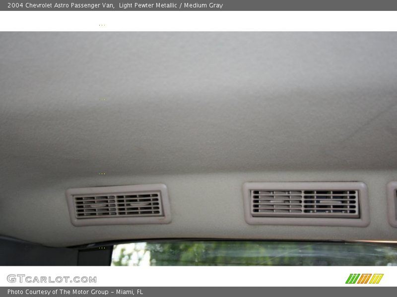 Light Pewter Metallic / Medium Gray 2004 Chevrolet Astro Passenger Van