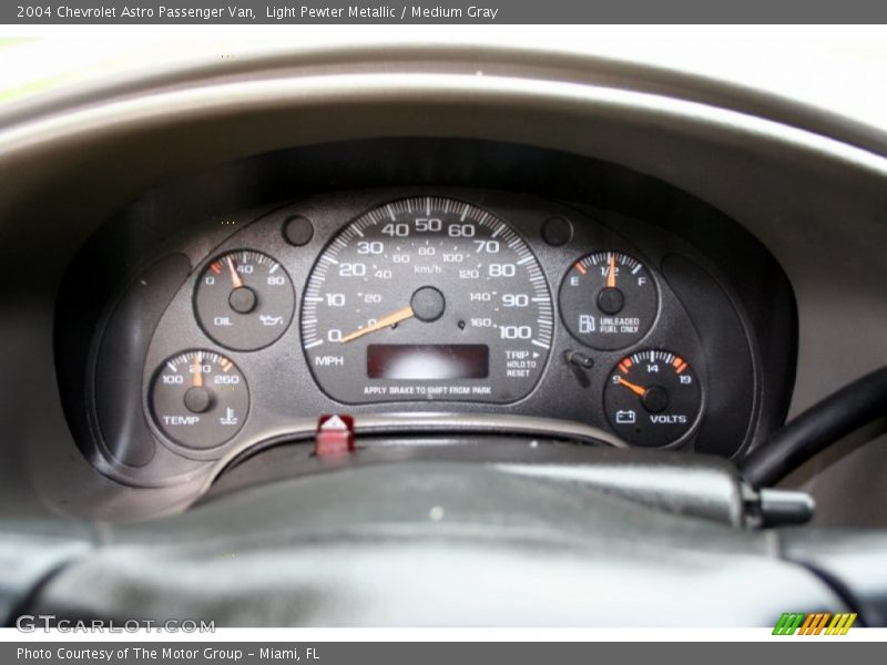 Light Pewter Metallic / Medium Gray 2004 Chevrolet Astro Passenger Van