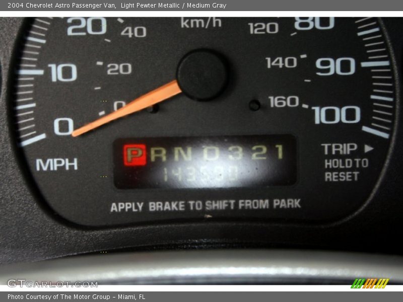 Light Pewter Metallic / Medium Gray 2004 Chevrolet Astro Passenger Van