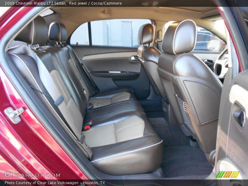 Red Jewel / Cocoa/Cashmere 2009 Chevrolet Malibu LTZ Sedan