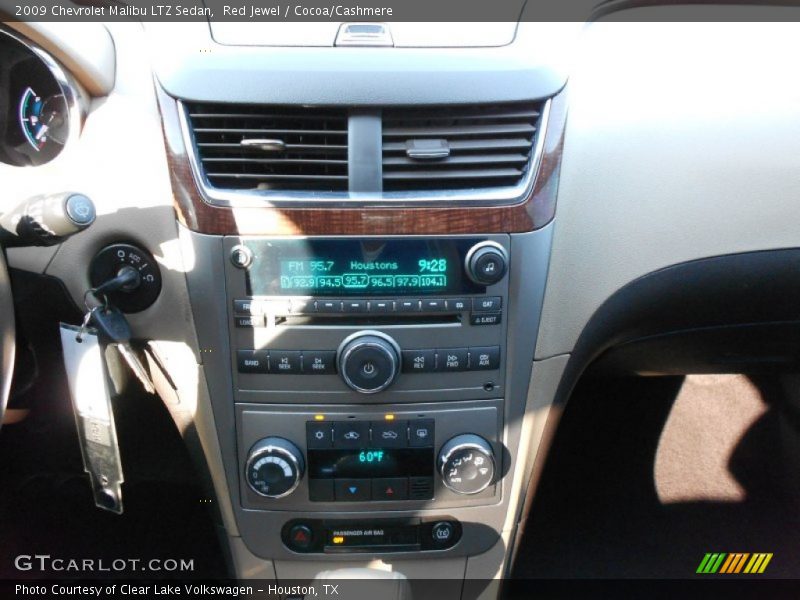 Red Jewel / Cocoa/Cashmere 2009 Chevrolet Malibu LTZ Sedan