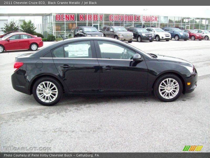 Black Granite Metallic / Jet Black 2011 Chevrolet Cruze ECO