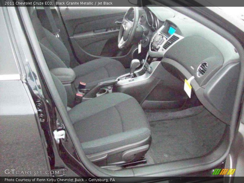 Black Granite Metallic / Jet Black 2011 Chevrolet Cruze ECO