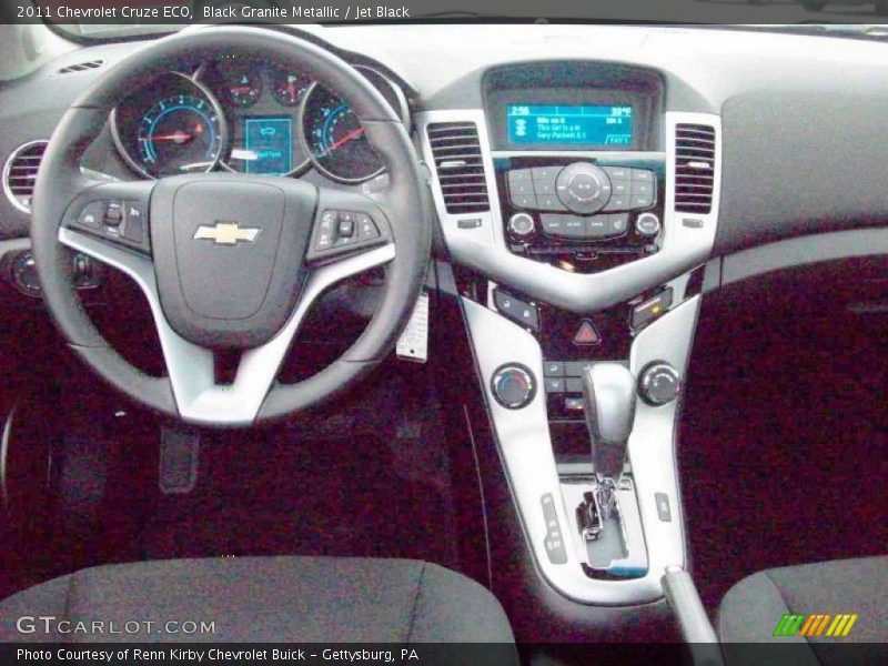 Black Granite Metallic / Jet Black 2011 Chevrolet Cruze ECO