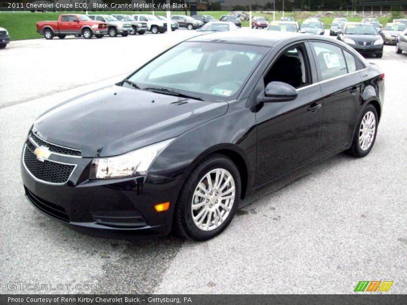 Black Granite Metallic / Jet Black 2011 Chevrolet Cruze ECO