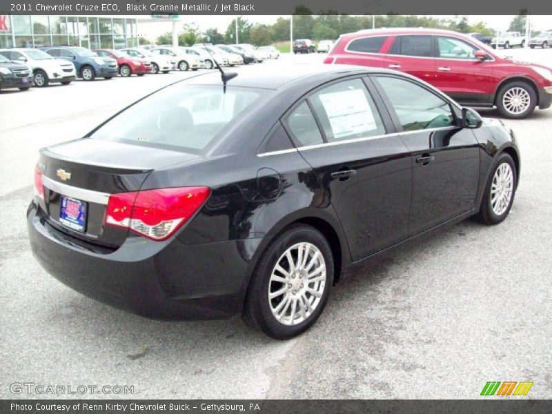 Black Granite Metallic / Jet Black 2011 Chevrolet Cruze ECO