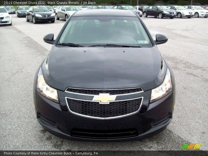 Black Granite Metallic / Jet Black 2011 Chevrolet Cruze ECO