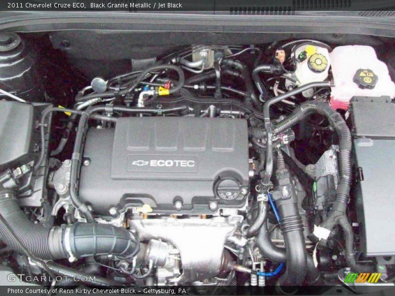 Black Granite Metallic / Jet Black 2011 Chevrolet Cruze ECO
