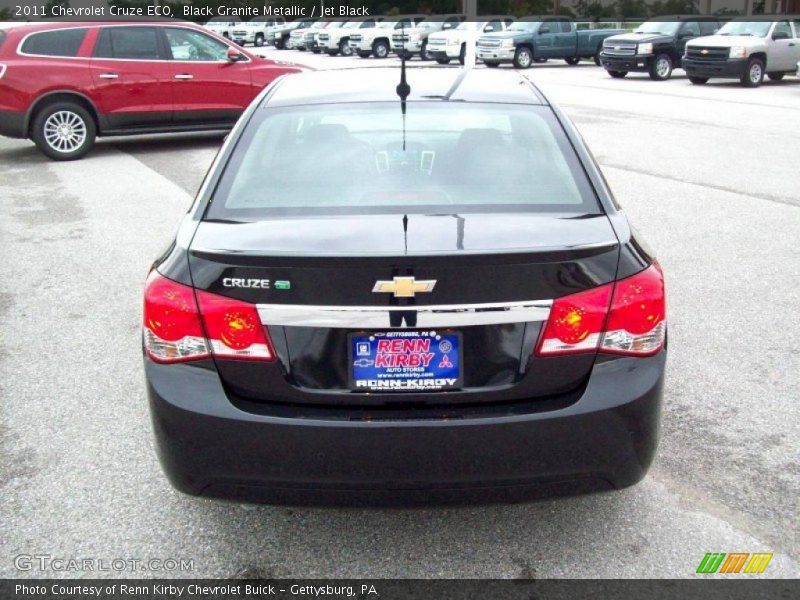 Black Granite Metallic / Jet Black 2011 Chevrolet Cruze ECO