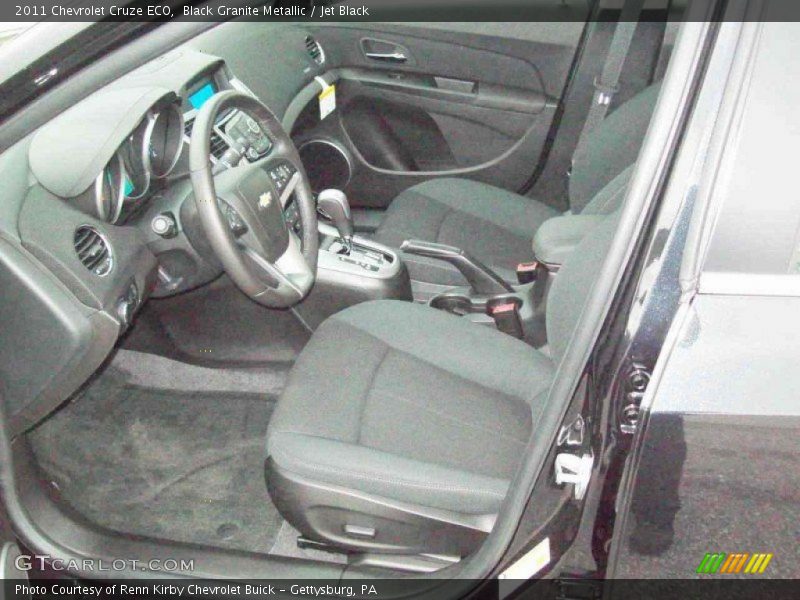Black Granite Metallic / Jet Black 2011 Chevrolet Cruze ECO