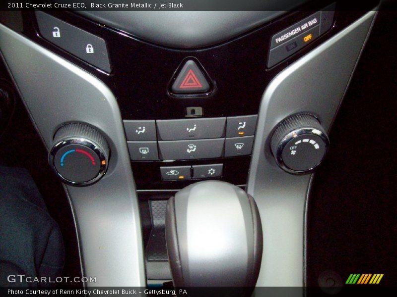 Black Granite Metallic / Jet Black 2011 Chevrolet Cruze ECO