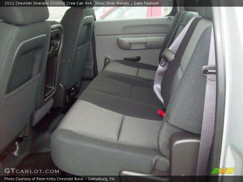 Sheer Silver Metallic / Dark Titanium 2011 Chevrolet Silverado 2500HD Crew Cab 4x4