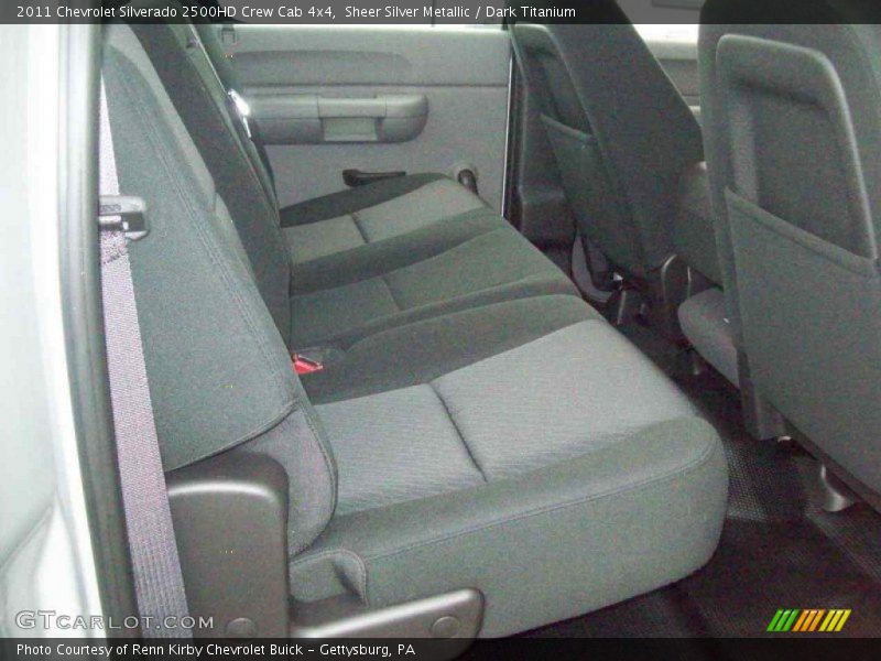 Sheer Silver Metallic / Dark Titanium 2011 Chevrolet Silverado 2500HD Crew Cab 4x4