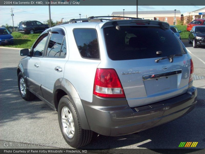 Ice Blue Metallic / Gray 2004 Kia Sorento EX 4WD