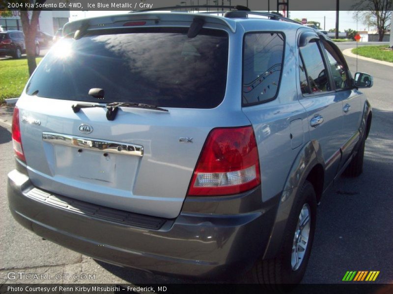 Ice Blue Metallic / Gray 2004 Kia Sorento EX 4WD