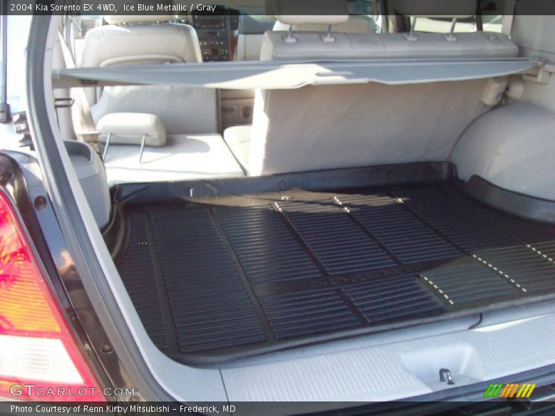 Ice Blue Metallic / Gray 2004 Kia Sorento EX 4WD