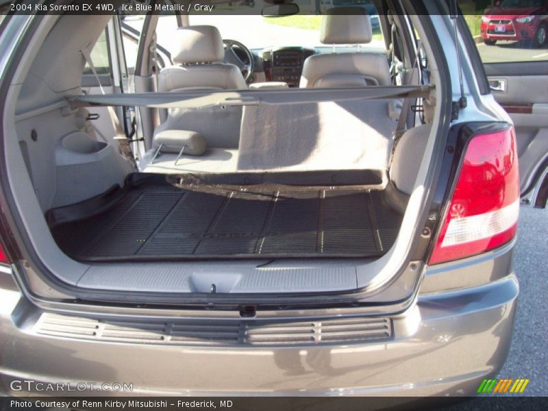 Ice Blue Metallic / Gray 2004 Kia Sorento EX 4WD