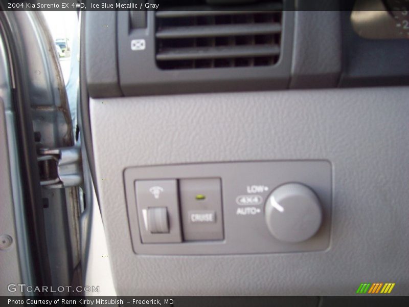 Ice Blue Metallic / Gray 2004 Kia Sorento EX 4WD