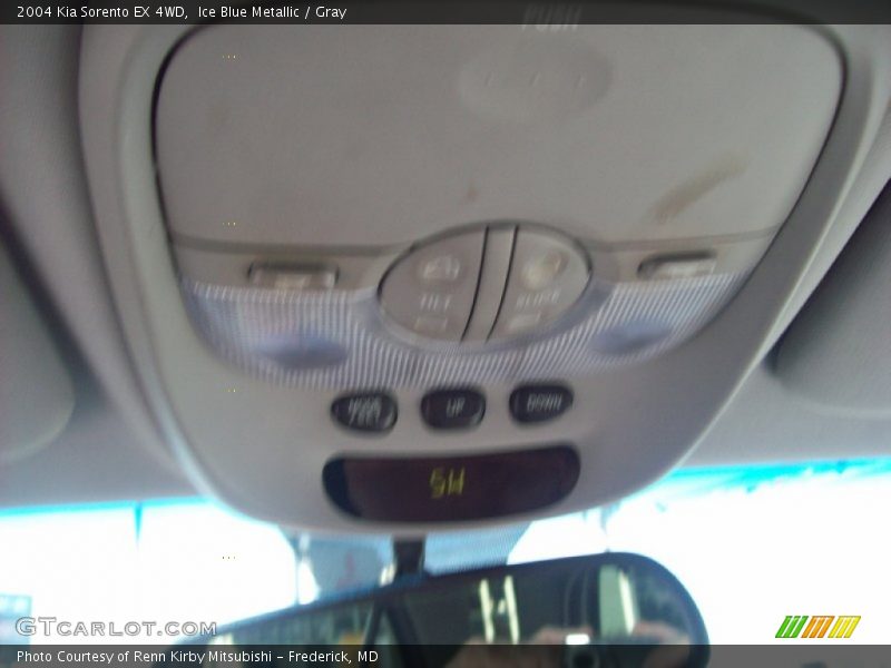 Ice Blue Metallic / Gray 2004 Kia Sorento EX 4WD