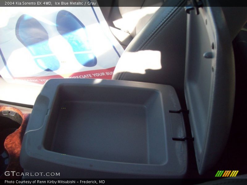 Ice Blue Metallic / Gray 2004 Kia Sorento EX 4WD