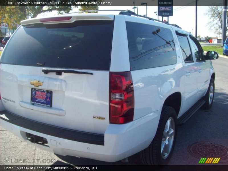 Summit White / Ebony 2008 Chevrolet Suburban 1500 LTZ 4x4